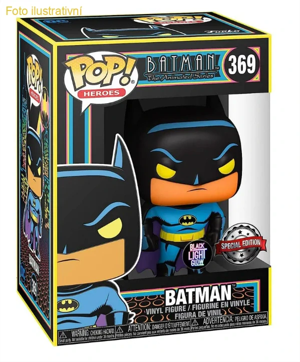 Funko POP! 369 Batman (Black Light) (FUNKO)
