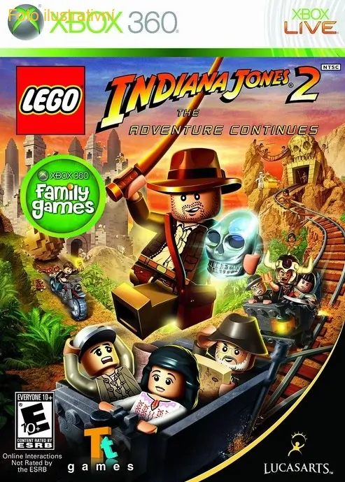 LEGO Indiana Jones 2 The Roventure continues (XBOX 360)