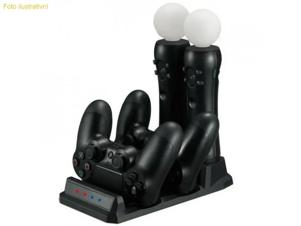 Nabíjecí stanice pro ovladače a PS Move (PS4)