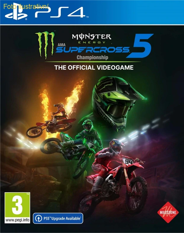 Monster Energy Supercross 5 (PS4)