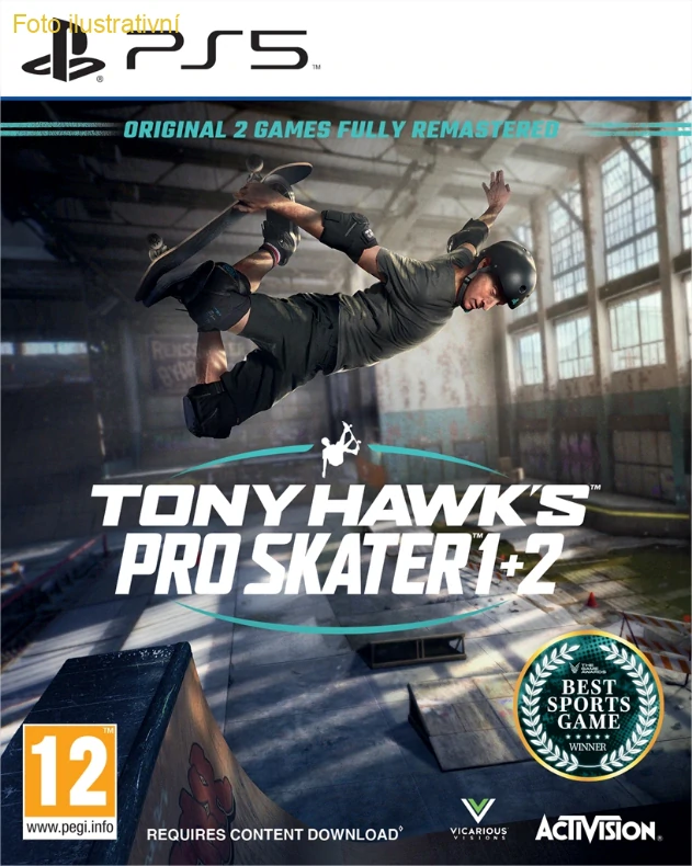 Tony Hawks Pro Skater 1 + 2 (PS5) (Nová)