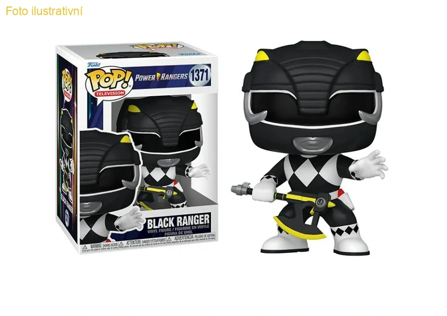 Funko Pop! 1371 Power Rangers Black Ranger (Funko)