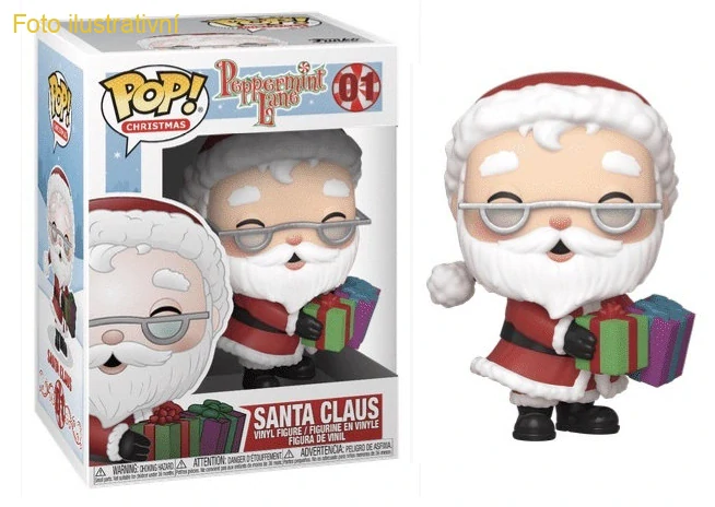 Funko Pop! 01 Peppermint Lane Santa Claus (Funko)