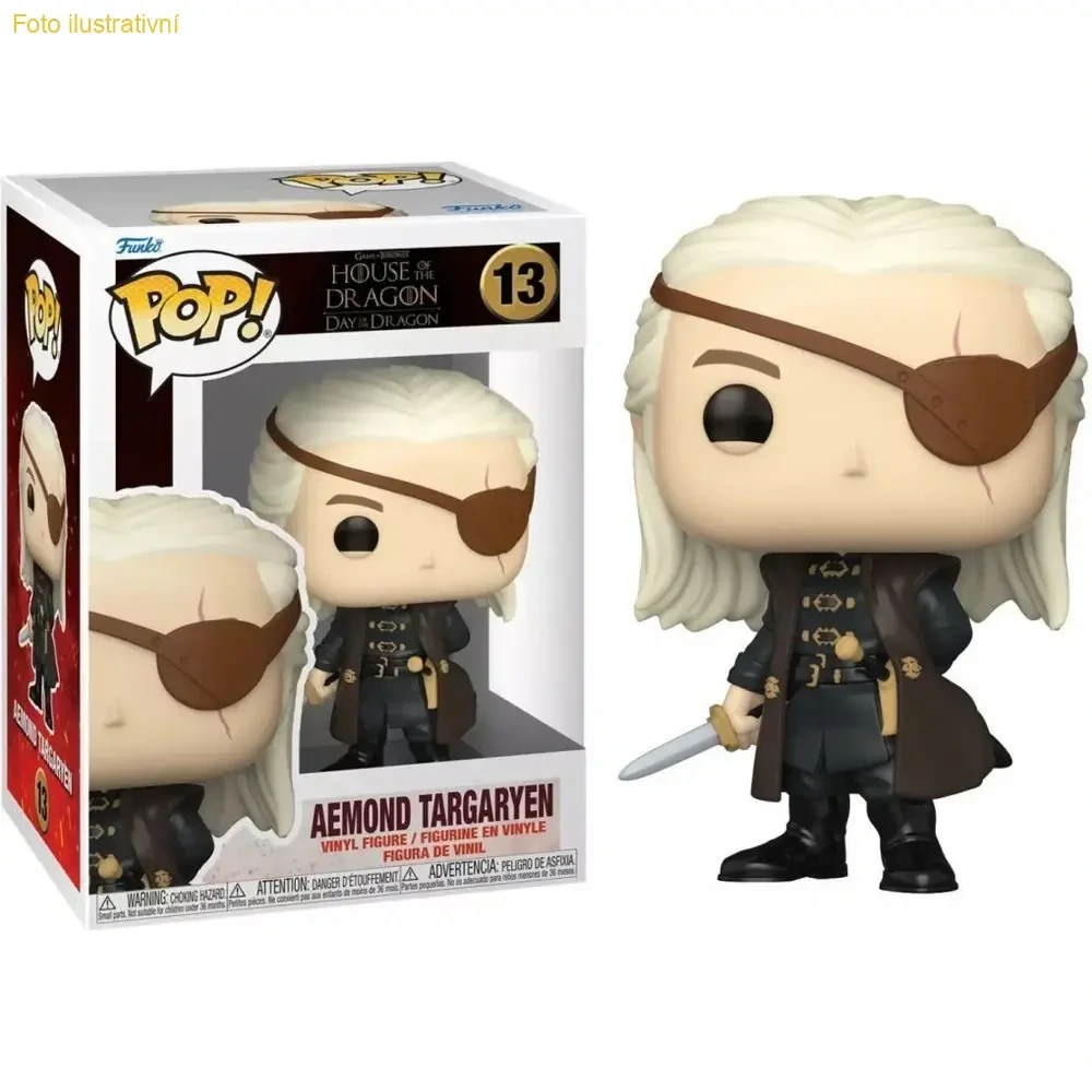 Funko Pop! 13 House of the Dragon Aemond Targaryen (Funko)