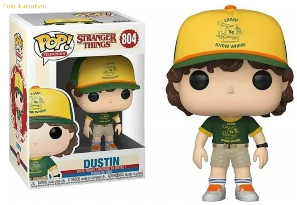 Funko Pop! 804 Stranger Things Dustin (Funko)