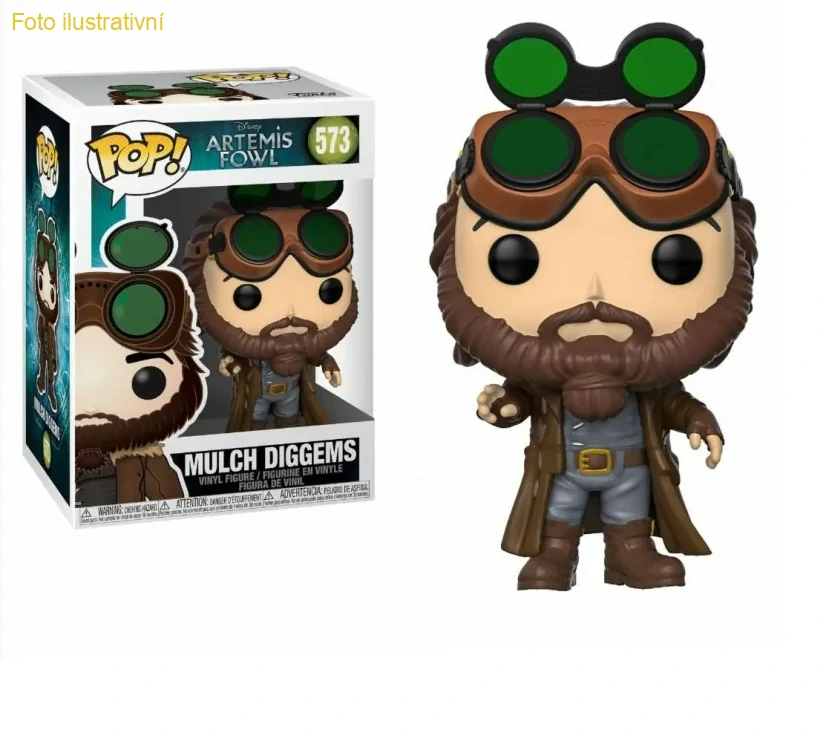 Funko POP! 573 Disney Artemis Fowl Mulch Diggems (FUNKO)