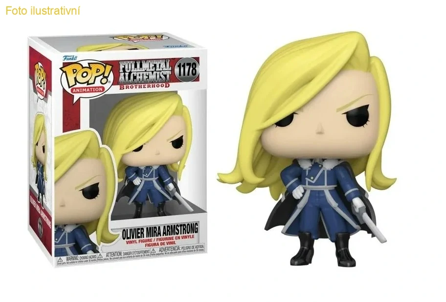 Funko POP! 1178 Fullmetal Alchemist Brotherhood Olivier Mira Armstrong (FUNKO)