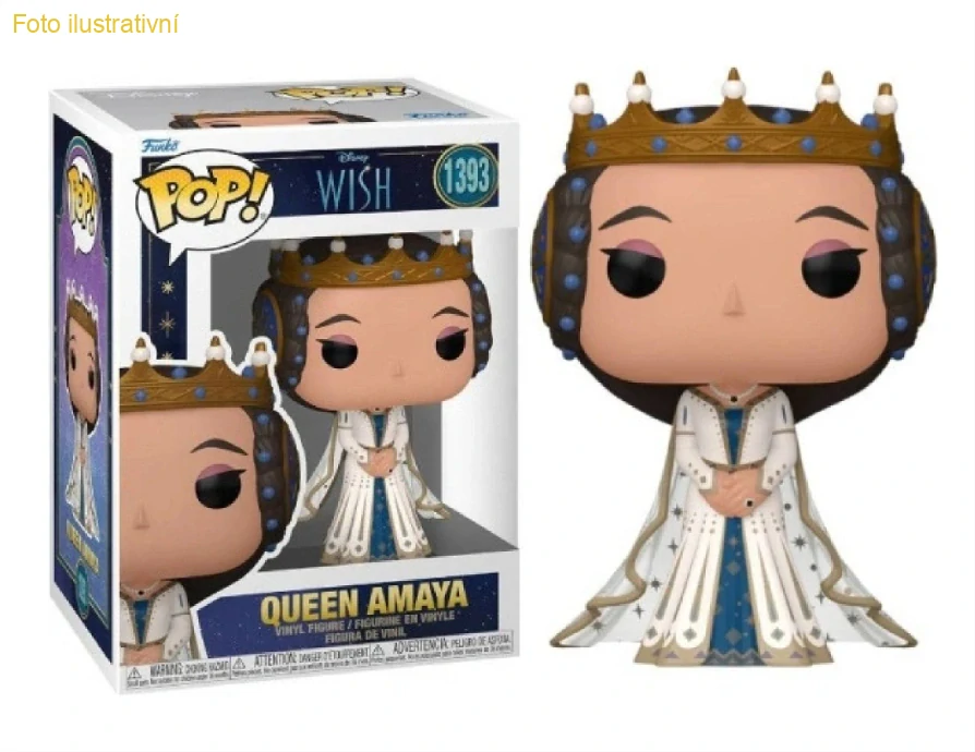 Funko POP! 1393 Disney Wish Queen Amaya (FUNKO)