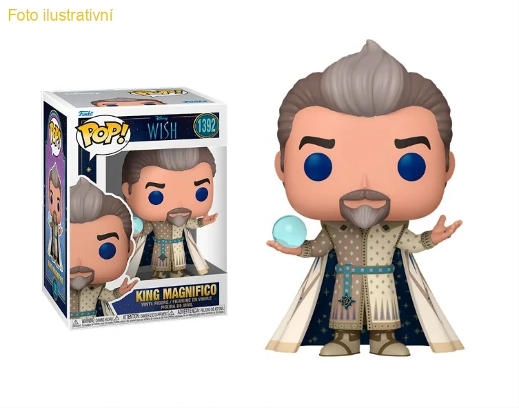 Funko POP! 1392 Disney Wish King Magnifico (FUNKO)