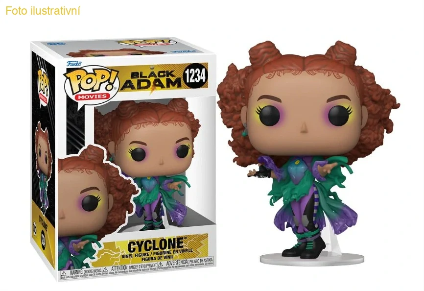 Funko POP! 1234 Black Adam Cyclone (FUNKO)