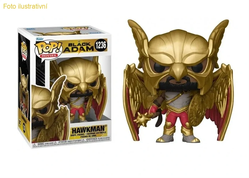 Funko POP! 1236 Black Adam Hawkman (FUNKO)