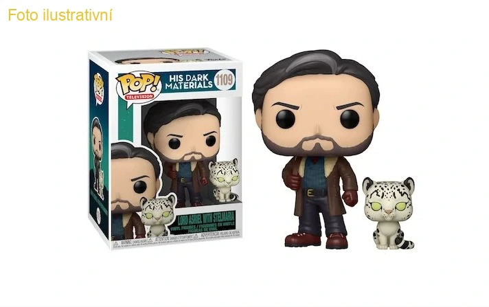 Funko POP! 1109 His Dark Materials Lord Asriel With Stelmaria (FUNKO)