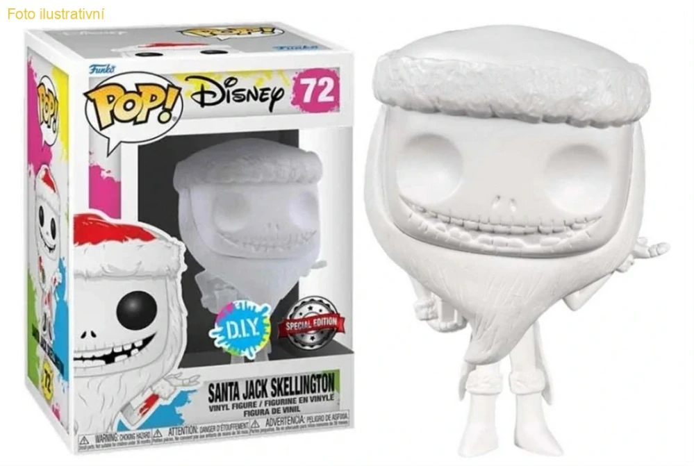 Funko POP! 72 Disney Santa Jack Skellington D.I.Y. Special Edition (FUNKO)