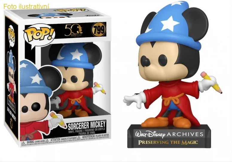 Funko POP! 799 Disney Sorcerer Mickey (FUNKO)