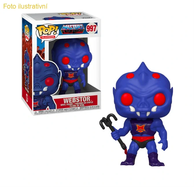 Funko POP! 997 Masters of the universe Webstor (FUNKO)