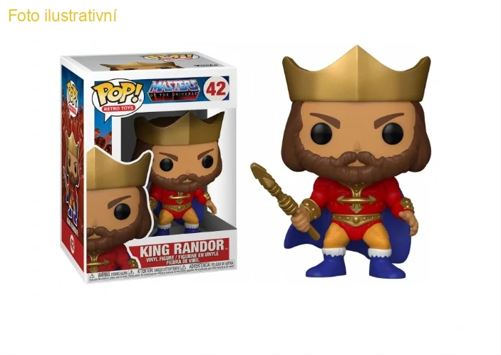 Funko POP! 42 Masters of the universe King Randor (FUNKO)
