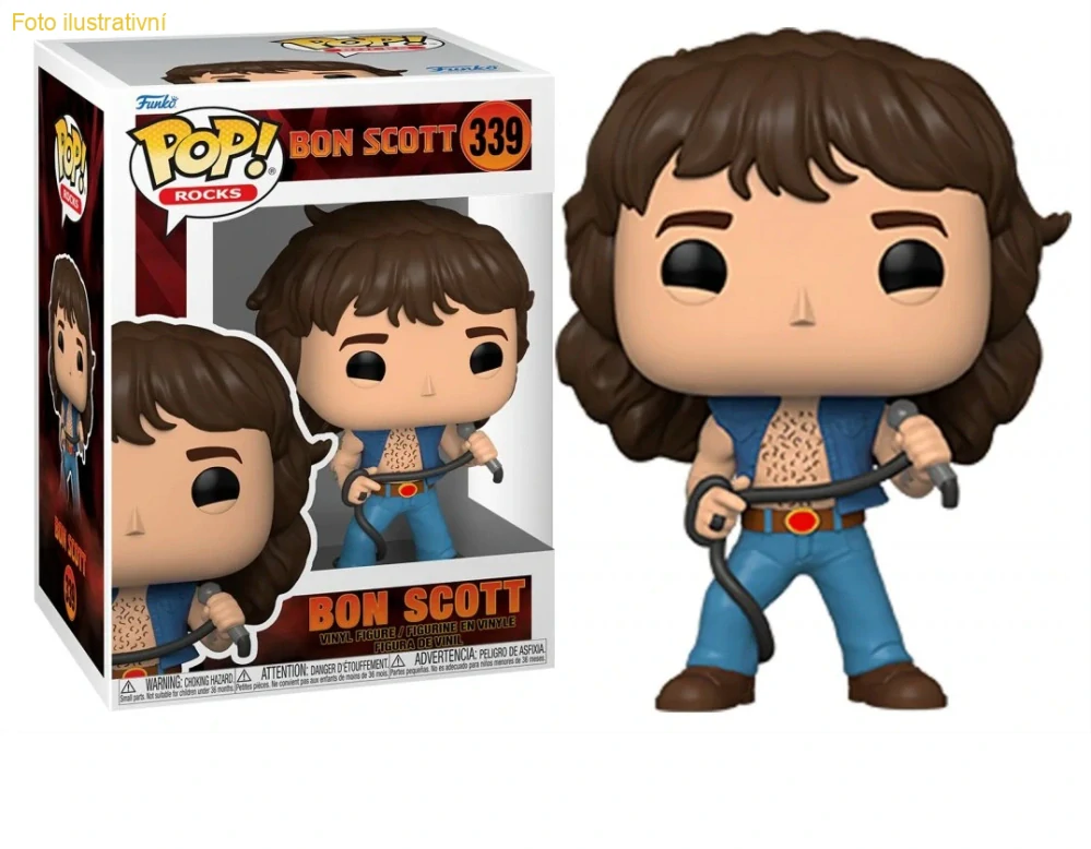Funko POP! 339 Bon Scott (FUNKO)