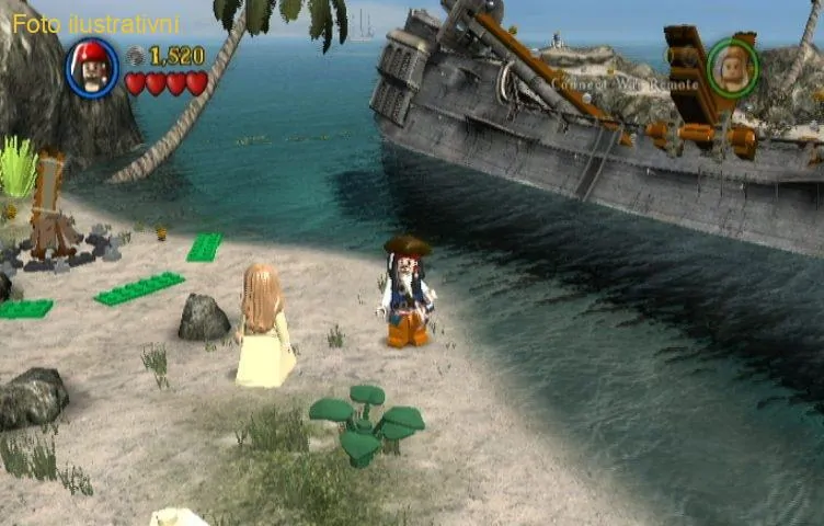 LEGO Pirates of the Caribbean The video  game (XBOX 360)