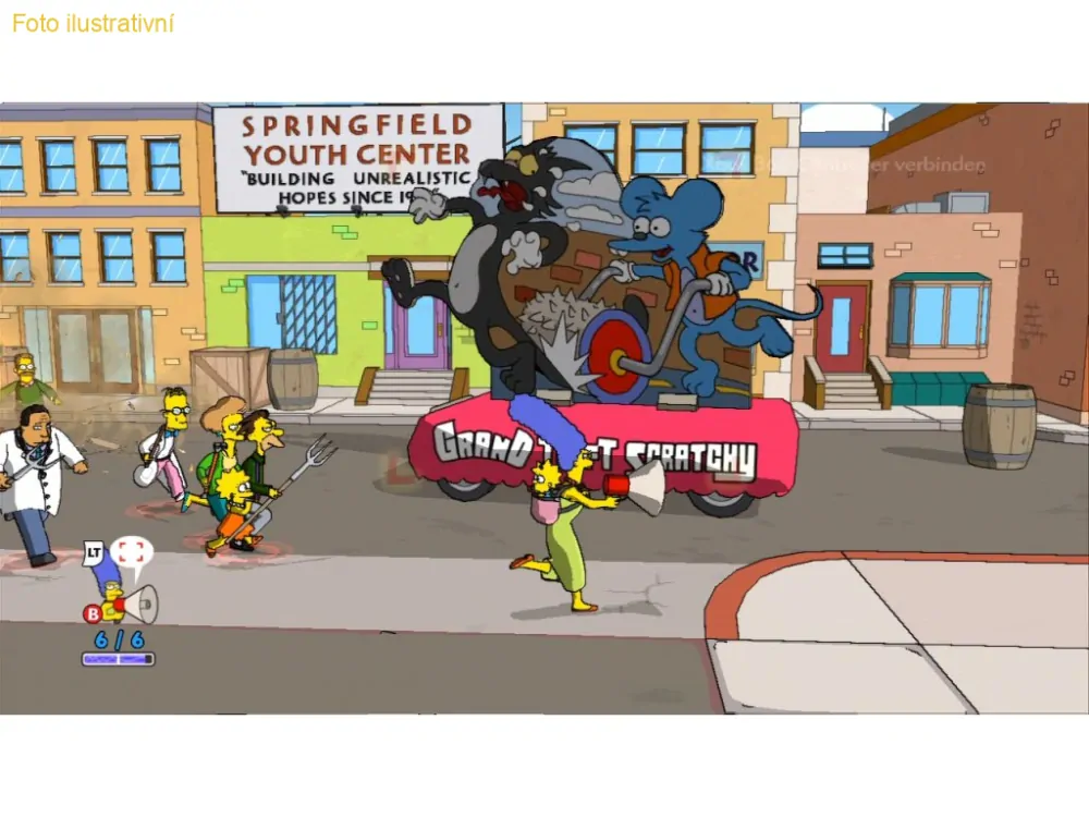 Simpsonovi Hra - The Simpsons Game (PS2)