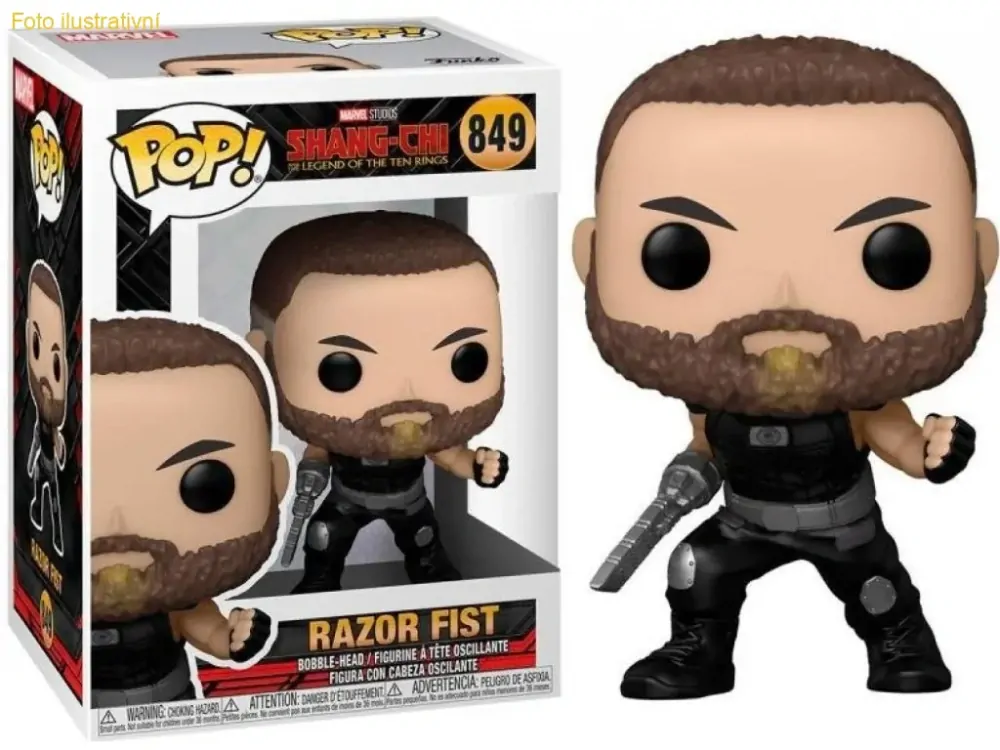 Funko POP! 849 Marvel: Shang-Chi and the Legend of the Ten Rings - Razor Fist (FUNKO)