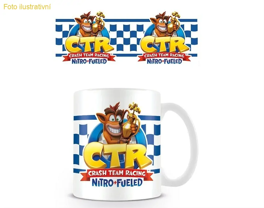 Hrnek Crash Bandicoot Team Racing