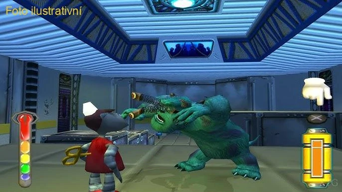 Disney Pixar Monster inc. Scare Island (PS2)