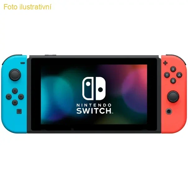 Nintendo Switch konzole Neon Red/Neon Blue - červená/modrá