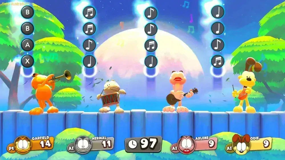 Garfield Lasagna Party PS5