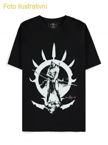 Tričko Diablo IV - Rogue Sigil- Velikost L