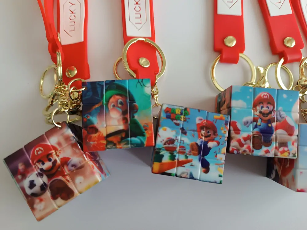 Klíčenky, přívěsky Super Mario malé 2