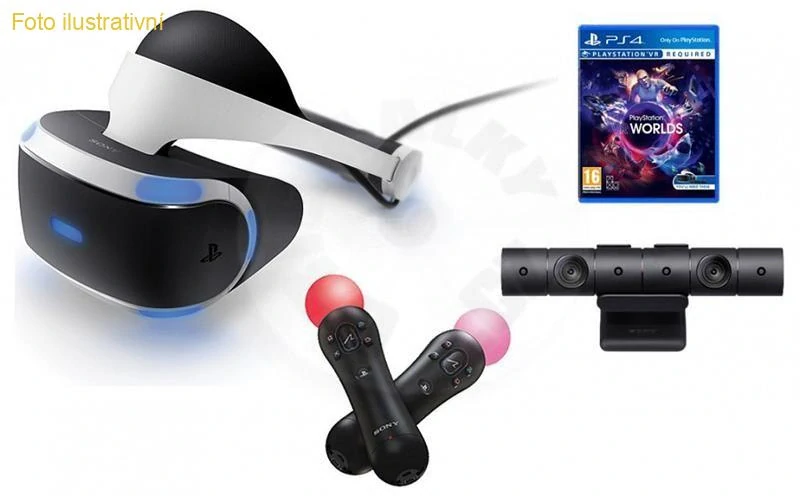 Sony PlayStation VR + 2x PS Move + PlayStation 4 Camera V2 (PS4)