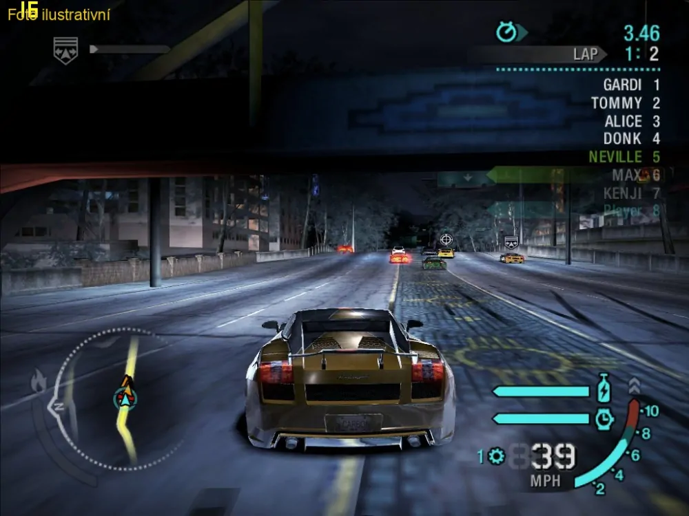NFS Need For Speed Carbon (PS3)