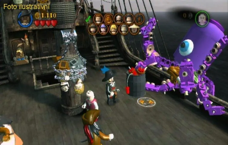LEGO Pirates of the Caribbean The video  game (XBOX 360)
