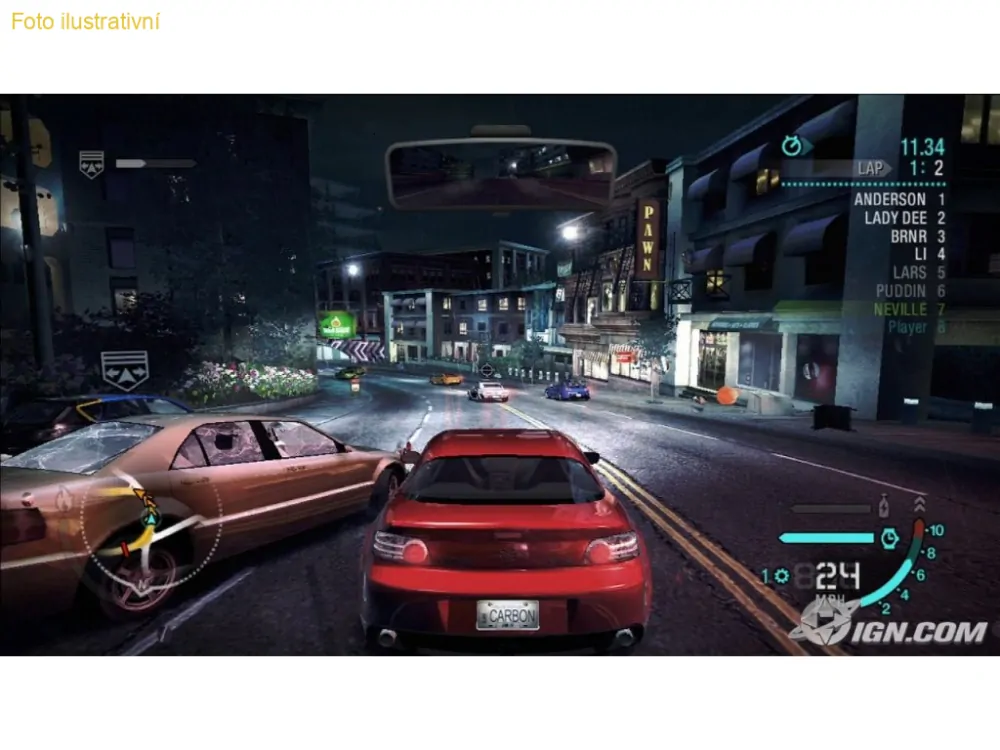 NFS Need For Speed Carbon (PS3)