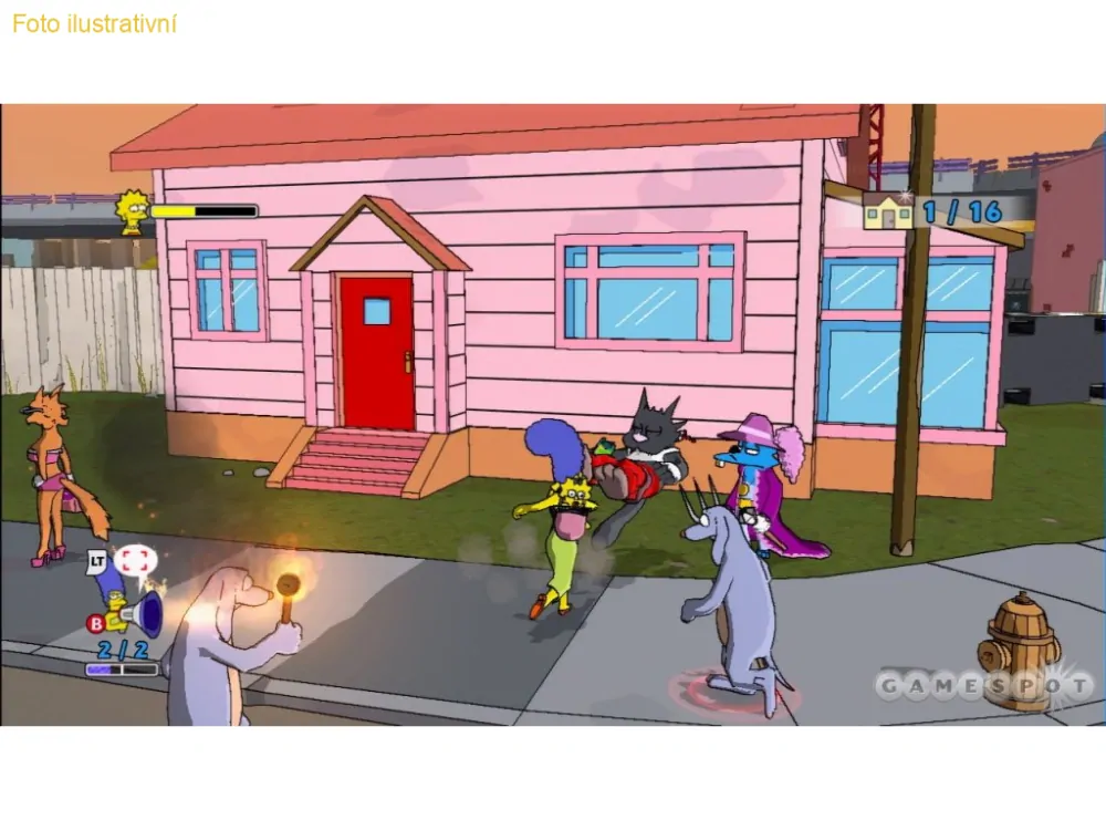 Simpsonovi Hra - The Simpsons Game (PS2)