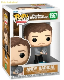 Funko Pop! 1567 Parks and Recreation Andy Radical (Funko)