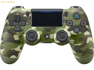 Sony PS4 DualShock 4 V2 - Green Camouflage (PS4)