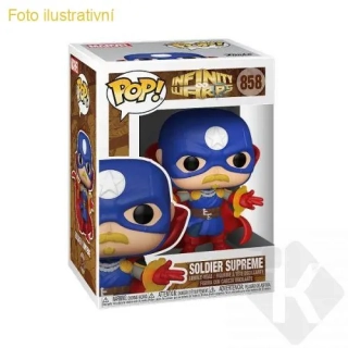 Funko POP! 858 Marvel: Infinity Warps- Soldier Supreme (FUNKO)