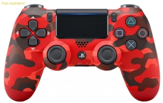 Sony PS4 Dualshock 4 V2 - Red Camouflage (PS4)