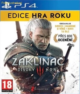 Zaklínač 3: Divoký hon - Edice hra roku (PS4)