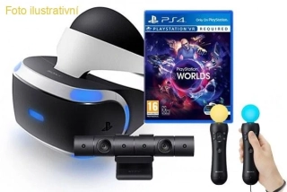Sony PlayStation VR + 2x PS Move + PlayStation 4 Camera V2 (PS4)