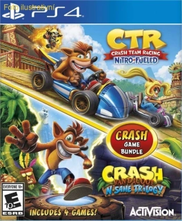 Crash Team Racing + Crash Bandicoot N.Sane Trilogy Bundle (PS4)