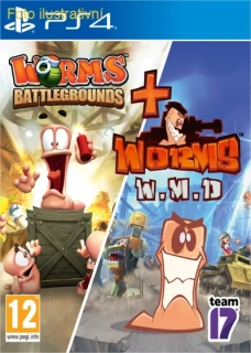 Worms Battlegrounds & Worms W.M.D Double Pack (PS4)
